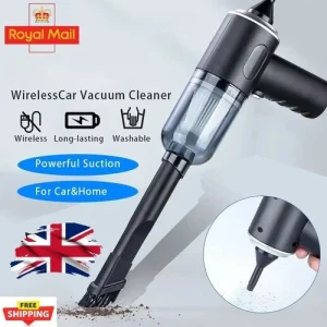 9000Pa Wireless Car Vacuum Cleaner Rechargeable 1200mAh Portable Dry & Cleaning