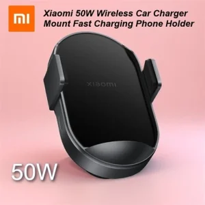 Original Xiaomi 50W Wireless Car Charger Mount Fast Charging Phone Holder