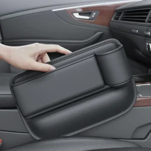 Right Side Car Seat Gap Filler Storage Box Phone Holder Organizer Accessories