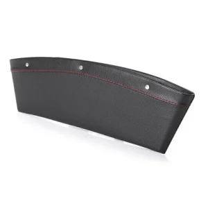 Car Seat Gap Slit Pocket Storage Organizer Insert Box Catch Catcher Box Leather