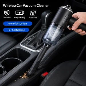 9000Pa Cordless Car Vacuum Cleaner Handheld USB Rechargeable Portable Mini